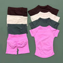 Conjunto Fitness Manga Curta e Short Seamless (2 Peças)