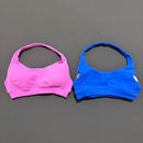 Top Esportivo Seamless Halter Neck Open Back