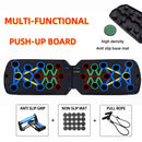 Prancha de Flexão Multifuncional – Equipamento de Fitness e Treino Muscular, Kit de Exercícios para Casa, Barra de Flexão Dobrável e Dispositivo de Resistência.