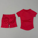 Conjunto Fitness Manga Curta e Short Seamless (2 Peças)