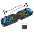 Prancha de Flexão Multifuncional – Equipamento de Fitness e Treino Muscular, Kit de Exercícios para Casa, Barra de Flexão Dobrável e Dispositivo de Resistência.