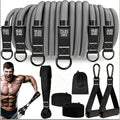 Faixa de resistência usada para treino muscular, fortalecimento de força, yoga, modelagem corporal e equipamentos de fitness para casa