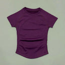 Camiseta Cropped Fitness Tight
