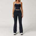 Conjunto de Roupas Femininas de 2 Peças: Agasalho de Treino e Conjunto de Yoga – Roupa Esportiva de Academia
