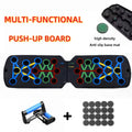 Prancha de Flexão Multifuncional – Equipamento de Fitness e Treino Muscular, Kit de Exercícios para Casa, Barra de Flexão Dobrável e Dispositivo de Resistência.