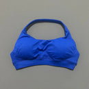 Top Esportivo Seamless Halter Neck Open Back