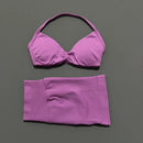 Conjunto Fitness Seamless Strappy (2 Peças)