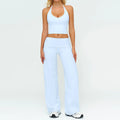Conjunto Fitness Feminino: Agasalho de Academia Respirável – Top Esportivo e Calça Flare (Bailarina)