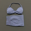 Conjunto Fitness Seamless Strappy (2 Peças)