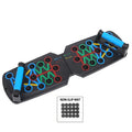 Prancha de Flexão Multifuncional – Equipamento de Fitness e Treino Muscular, Kit de Exercícios para Casa, Barra de Flexão Dobrável e Dispositivo de Resistência.
