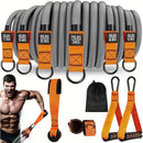 Faixa de resistência usada para treino muscular, fortalecimento de força, yoga, modelagem corporal e equipamentos de fitness para casa