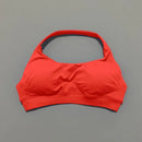 Top Esportivo Seamless Halter Neck Open Back