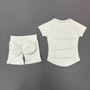 Conjunto Fitness Manga Curta e Short Seamless (2 Peças)