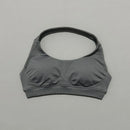 Top Esportivo Seamless Halter Neck Open Back